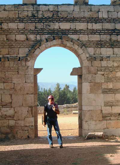 Stefan, der Begleiter des Dilettanten in Anjar