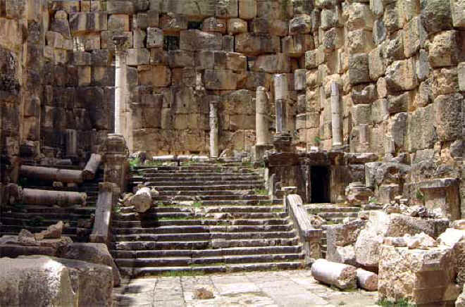 Tempel von Niha, Adypton