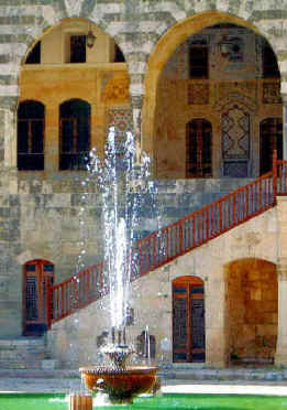 Emir-Palast in Beit-ed-Din, Libanon. weitere Reisebilder...
