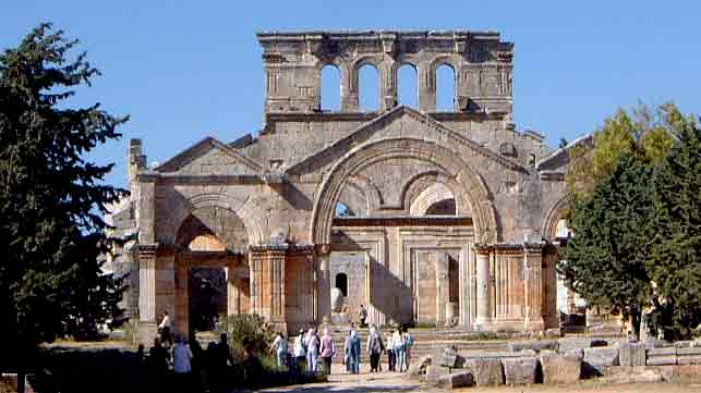 St. Simeon, Haupteingang zur Basilika